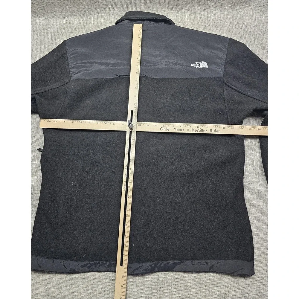 The North Face Jacket Mens XL Black Fleece Denali Windbreaker Zip Pockets
